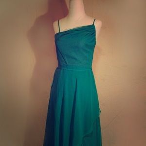 House of Bianchi Turquoise Dress